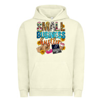 Pigment Pistachio small business hustler Urban Hoodie - Zillion Design Studio