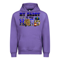 Tulip my daddy is my hero police Urban Hoodie - Zillion Design Studio
