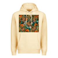 Pina Colada fall cowhide highland cow tumbler Premium Hoodie - RanaPortraitStore