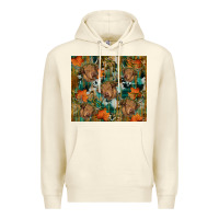 Sandshell fall cowhide highland cow tumbler Premium Hoodie - RanaPortraitStore