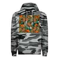 Slate Camo fall cowhide highland cow tumbler Premium Hoodie - RanaPortraitStore