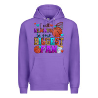 Purple i will always be your biggest fan basketball Premium Hoodie - Zillion Design Studio