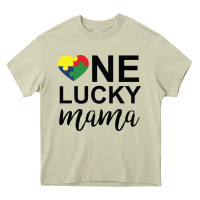 Mossy one lucky mama Heavy Core Tee - CowhideDigitalArt