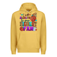 Antique Gold i will always be your biggest fan basketball Premium Hoodie - Zillion Design Studio