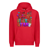 Red i will always be your biggest fan basketball Premium Hoodie - Zillion Design Studio