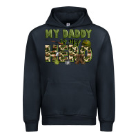 Navy my daddy is my hero army Urban Hoodie - Zillion Design Studio