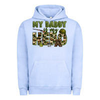 Pigment Grape Ice my daddy is my hero army Urban Hoodie - Zillion Design Studio