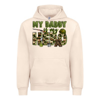 Sandshell my daddy is my hero army Urban Hoodie - Zillion Design Studio