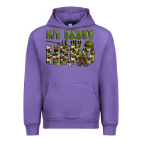 Tulip my daddy is my hero army Urban Hoodie - Zillion Design Studio