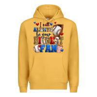 Mustard i will always be your biggest fan baseball Premium Hoodie - Zillion Design Studio