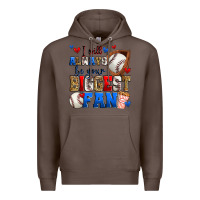 Coffee i will always be your biggest fan baseball Premium Hoodie - Zillion Design Studio