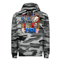 Slate Camo i will always be your biggest fan baseball Premium Hoodie - Zillion Design Studio