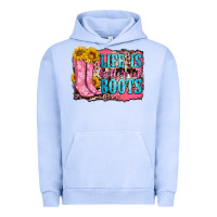 Pigment Grape Ice life is better in boots Urban Hoodie - Zillion Design Studio