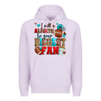Lilac i will always be your biggest fan american footbal Premium Hoodie - Zillion Design Studio