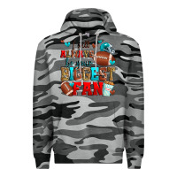 Slate Camo i will always be your biggest fan american footbal Premium Hoodie - Zillion Design Studio