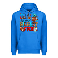 True Royal i will always be your biggest fan american footbal Premium Hoodie - Zillion Design Studio