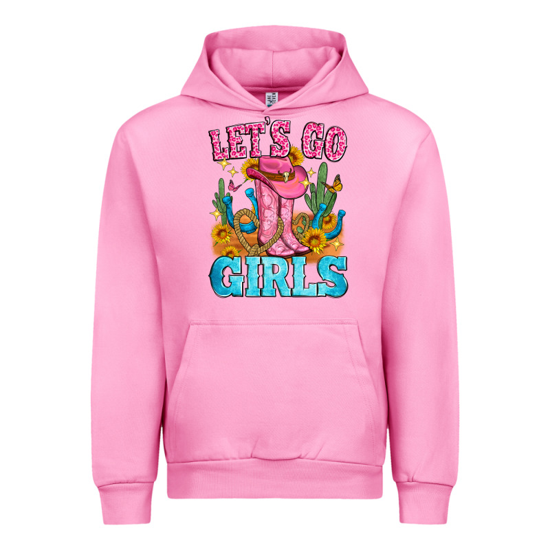 Let's Go Girls Urban Hoodie by Zillion Design Studio | Teevron