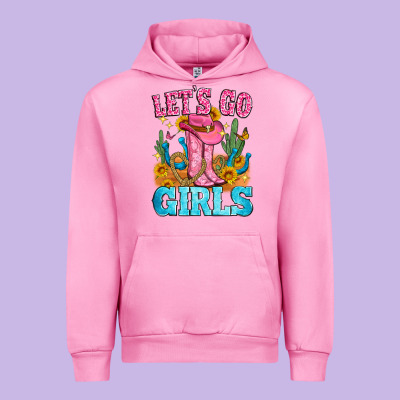 Let's Go Girls Urban Hoodie Designed By Zillion Design Studio