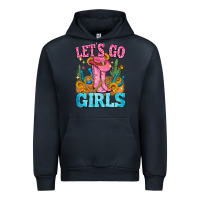 Navy let's go girls Urban Hoodie - Zillion Design Studio