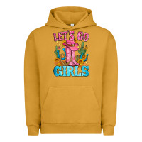Pigment Peanut Butter let's go girls Urban Hoodie - Zillion Design Studio
