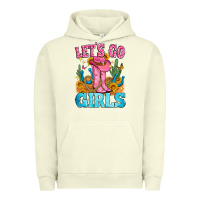 Pigment Pistachio let's go girls Urban Hoodie - Zillion Design Studio