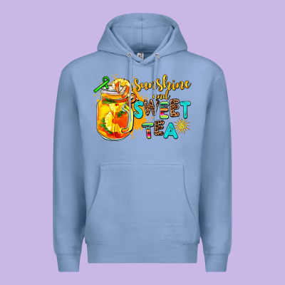Sunshine And Sweet Tea Premium Hoodie Designed By Adodesignshop