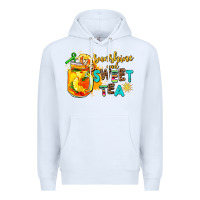 White sunshine and sweet tea Premium Hoodie - AdoDesignShop