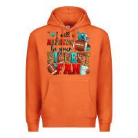 Carrot i will always be your biggest fan american footbal Premium Hoodie - Zillion Design Studio
