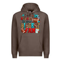 Coffee i will always be your biggest fan american footbal Premium Hoodie - Zillion Design Studio