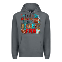 Rock i will always be your biggest fan american footbal Premium Hoodie - Zillion Design Studio