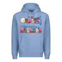 Colony Blue busy raising ballers volleyball Premium Hoodie - Zillion Design Studio