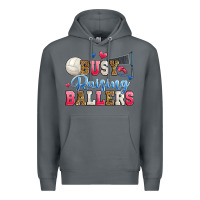 Rock busy raising ballers volleyball Premium Hoodie - Zillion Design Studio