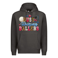 Smoke busy raising ballers volleyball Premium Hoodie - Zillion Design Studio