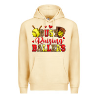 Pina Colada busy raising ballers softball Premium Hoodie - Zillion Design Studio