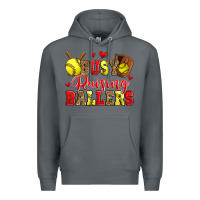 Rock busy raising ballers softball Premium Hoodie - Zillion Design Studio