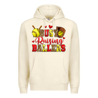 Sandshell busy raising ballers softball Premium Hoodie - Zillion Design Studio