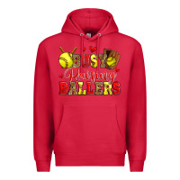 Cardinal busy raising ballers softball Premium Hoodie - Zillion Design Studio