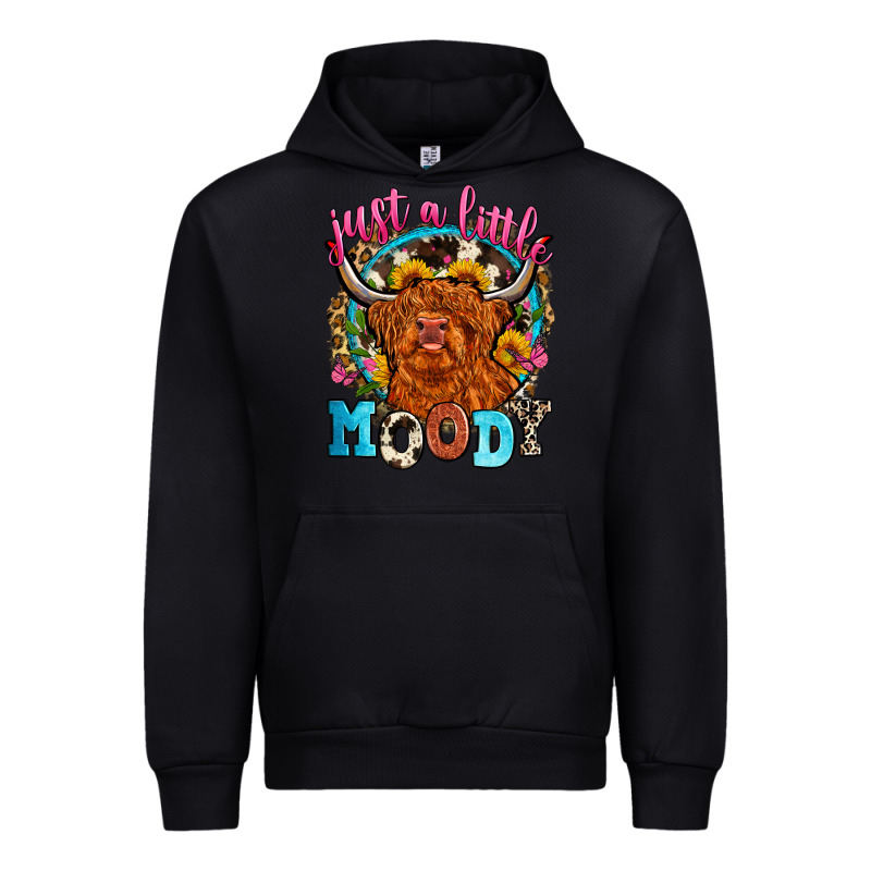 Just A Little Moody Urban Hoodie by Zillion Design Studio | Teevron