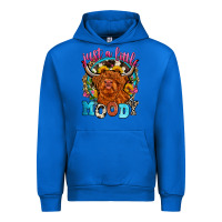 Cobalt just a little moody Urban Hoodie - Zillion Design Studio