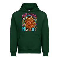 Forest Green just a little moody Urban Hoodie - Zillion Design Studio