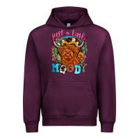 Mauve Wine just a little moody Urban Hoodie - Zillion Design Studio