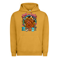 Pigment Peanut Butter just a little moody Urban Hoodie - Zillion Design Studio