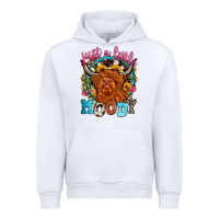 White just a little moody Urban Hoodie - Zillion Design Studio