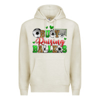 Oatmeal Heather busy raising ballers soccer Premium Hoodie - Zillion Design Studio