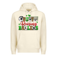 Sandshell busy raising ballers soccer Premium Hoodie - Zillion Design Studio
