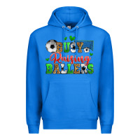 True Royal busy raising ballers soccer Premium Hoodie - Zillion Design Studio