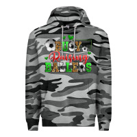 Slate Camo busy raising ballers soccer Premium Hoodie - Zillion Design Studio
