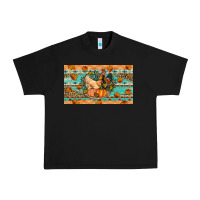 Fall Coop Animals Pumpkin Urban Heavy Tee | Teevron