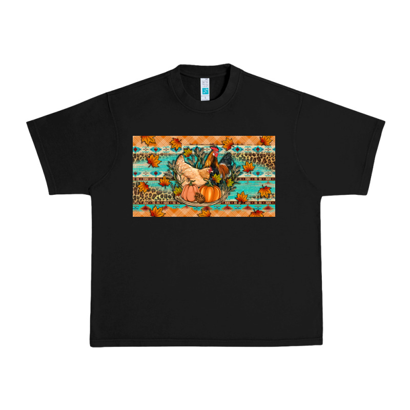 Fall Coop Animals Pumpkin Urban Heavy Tee by Artiststas | Teevron