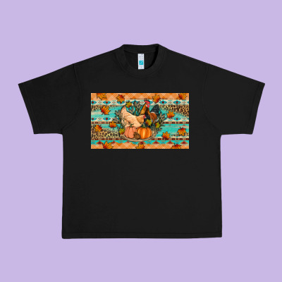 Fall Coop Animals Pumpkin Urban Heavy Tee Designed By Artiststas